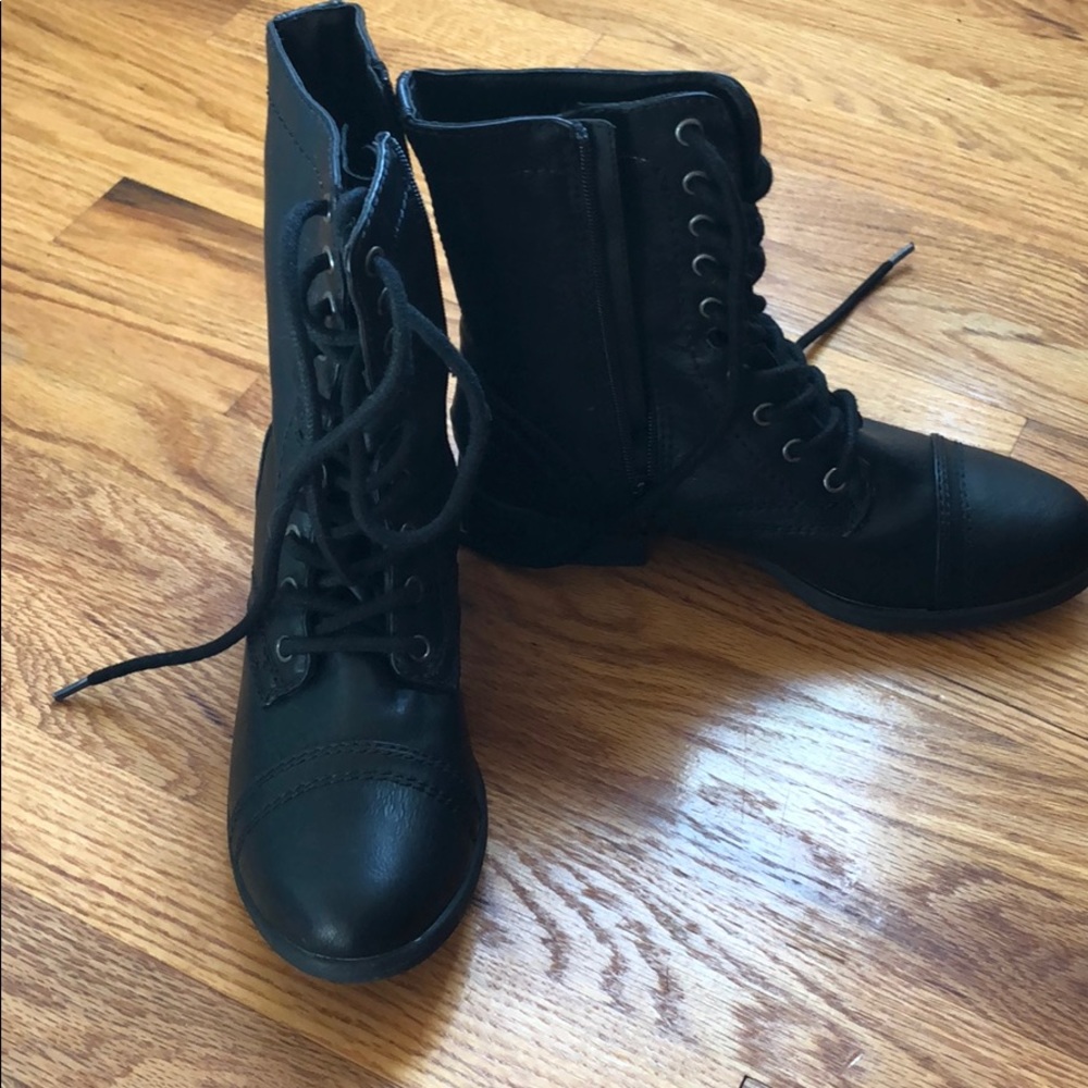 Combat boots!